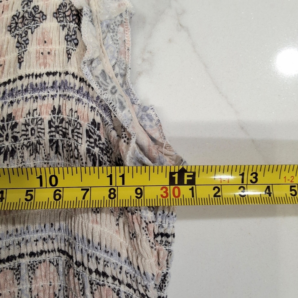 ✨2/$25 Altard State~Women Smock Neck Maxi Dress~Boho Sleeveless~Cottagecore~SM - Picture 11 of 11